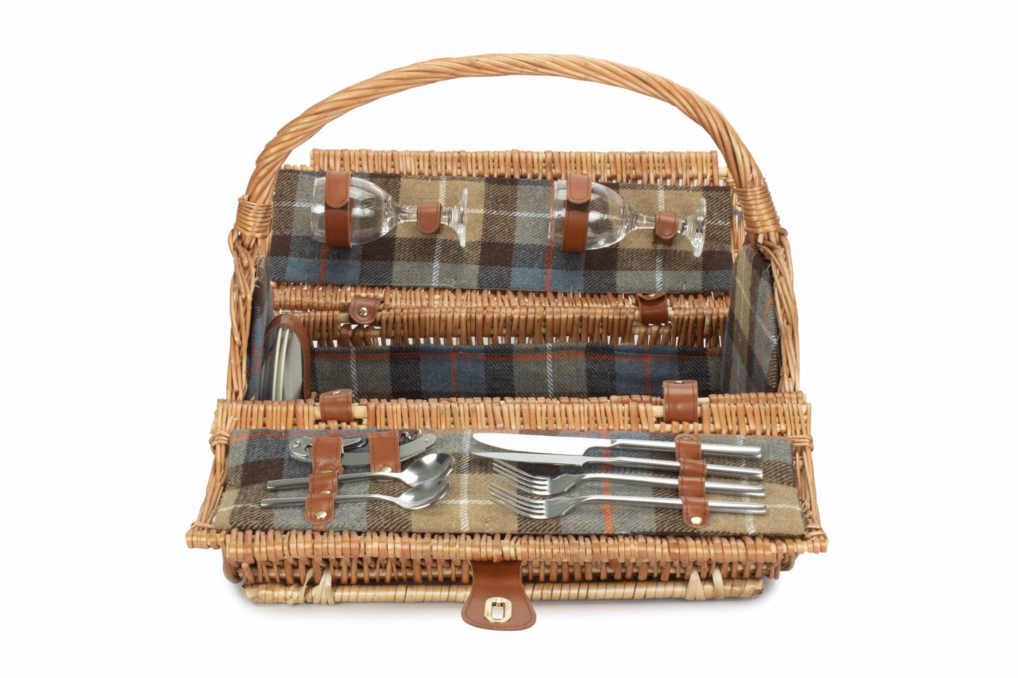 2 Person Fitted Barrel Picnic Hamper